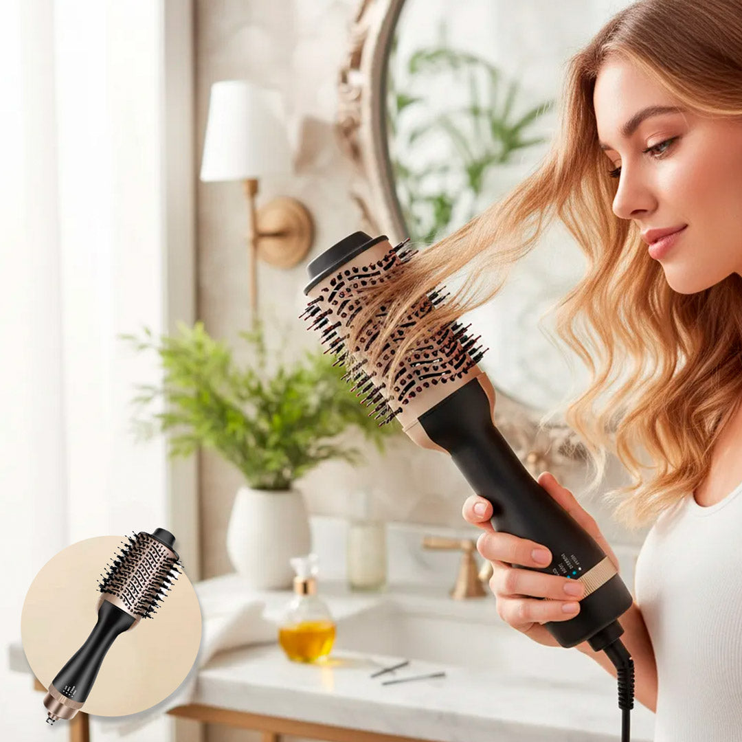 Cepillo Secador Modelador Keratin 3D