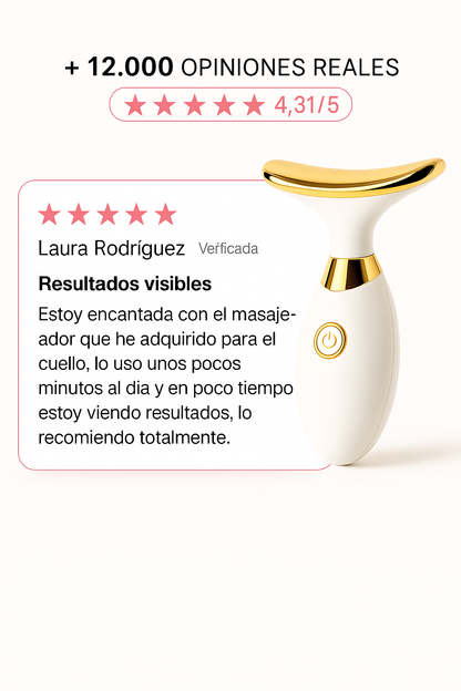 Masajeador facial recargable