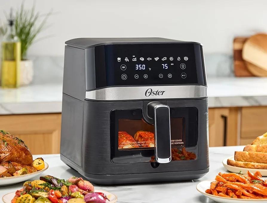 🔥 Freidora de Aire OSTER® 7.5L DiamondForce