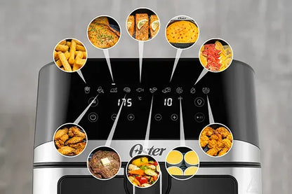 🔥 Freidora de Aire OSTER® 7.5L DiamondForce